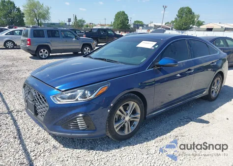 2018 Hyundai Sonata Sport from USA, damaged, VIN 5NPE34AF8JH649721